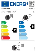 295/40R20 opona GOODYEAR EAGLE F1 ASYMMETRIC 3 SUV FP N0 106Y